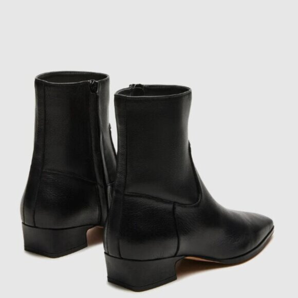 Steve Madden 'Dusty' Leather Booties | Size 7 | Chic & Lightweight | Like New - Picture 13 of 14